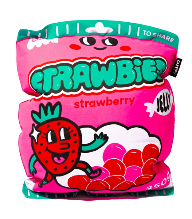 OMY Giant Şişme Minder // Strawbies