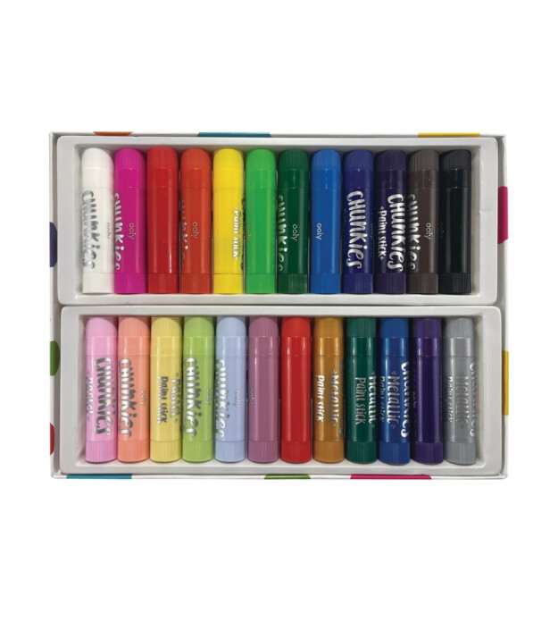 Ooly Chunkies Pastel Boyaa (24 Adet)