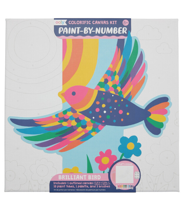 Ooly Colorific Canvas Sayılarla Boyama // Brilliant Bird