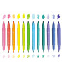 Ooly Pastel Hues Çift Uçlu Keçeli Kalem (12 Adet)