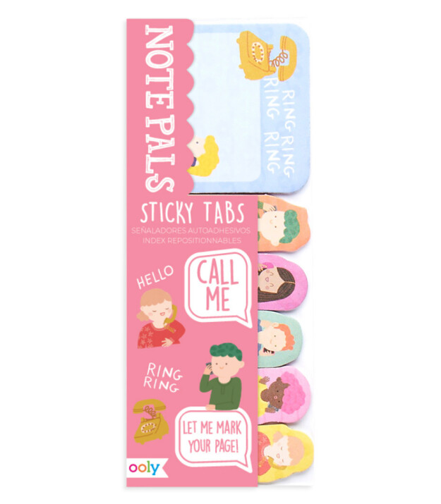 Ooly Note Pals Yapışkanlı Etiket Seti // Call Me