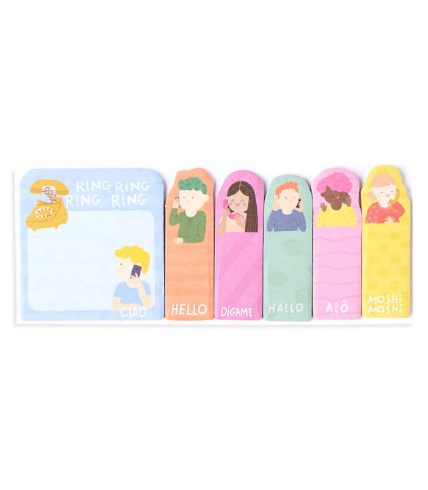 Ooly Note Pals Yapışkanlı Etiket Seti // Call Me