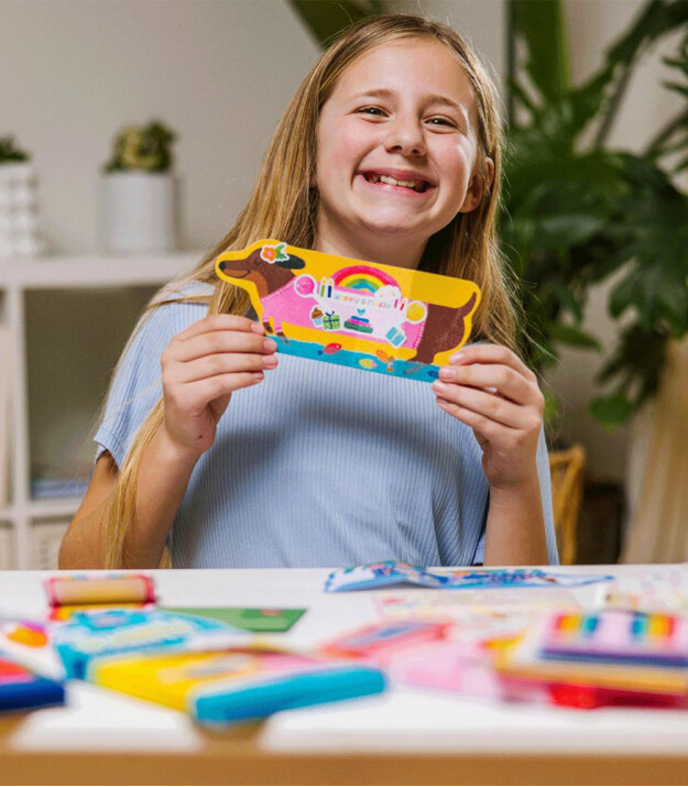 Ooly Tiny Tadas Not Kartları ve Sticker Seti // Playful Pups