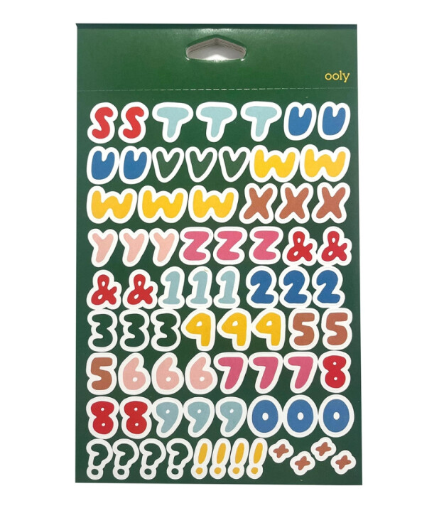 Ooly Stickiville &Ccedil;ıkartma Kitabı - A Whole Lotta Stickers! // Alpha Fun