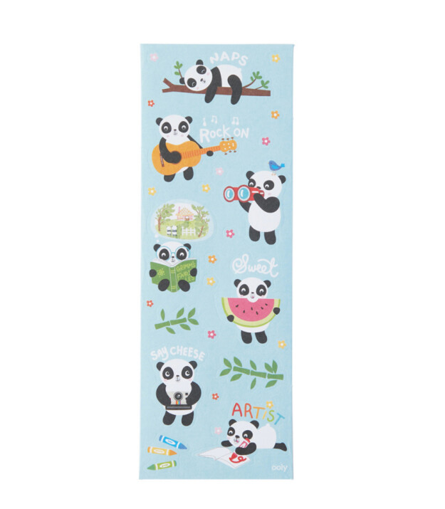 Ooly Stickiville Çıkartmalar // Playful Pandas