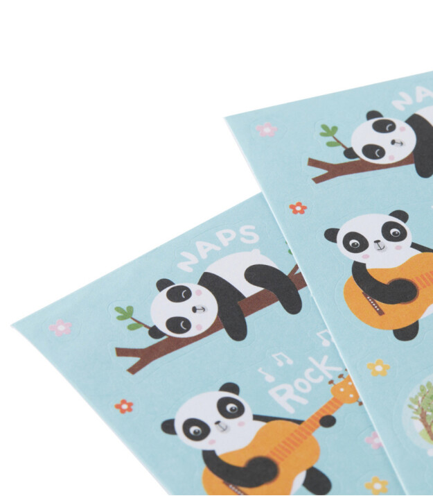 Ooly Stickiville Çıkartmalar // Playful Pandas