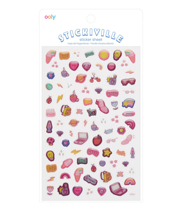 Ooly Stickiville &Ccedil;ıkartmalar // Girl Boss