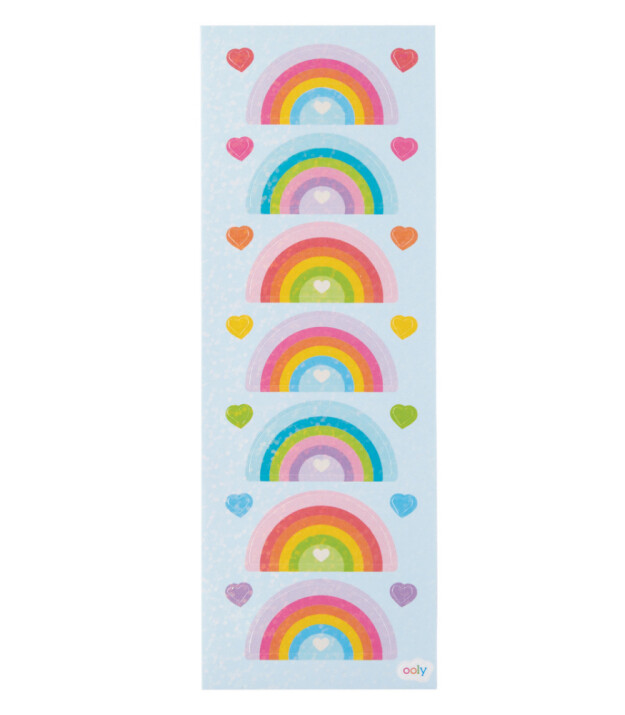 Ooly Stickiville &Ccedil;ıkartmalar // Rainbow Love