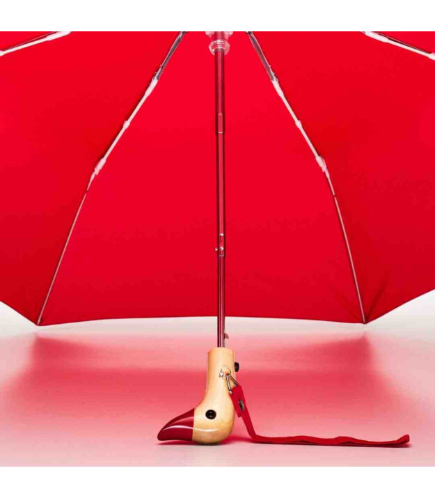 Original Duckhead Duck Kompakt Şemsiye // Red