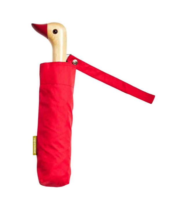 Original Duckhead Duck Kompakt Şemsiye // Red