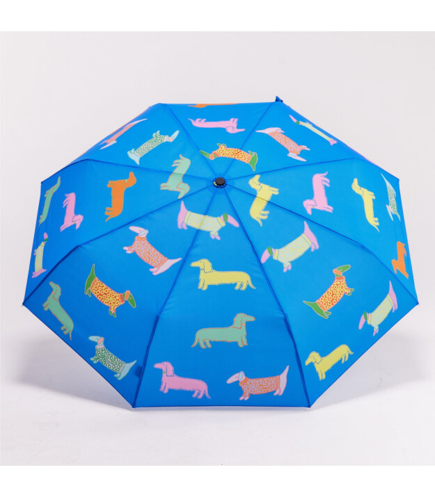 Original Duckhead Original Duckhead Duck Kompakt Şemsiye Dogs in Blue