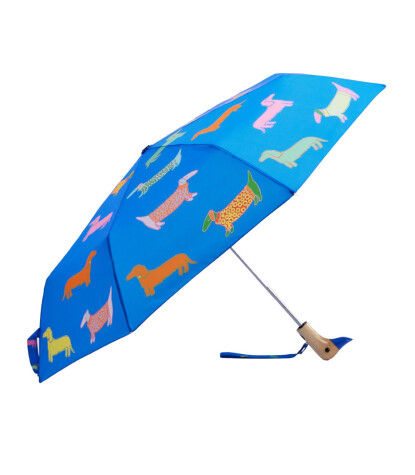 Original Duckhead Original Duckhead Duck Kompakt Şemsiye Dogs in Blue