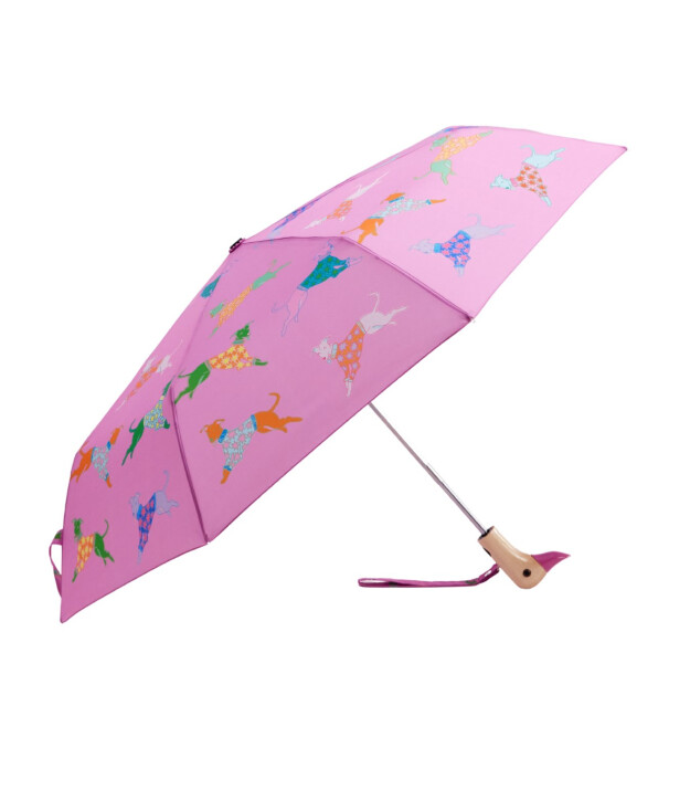 Original Duckhead Original Duckhead Duck Kompakt Şemsiye Dogs in Pink