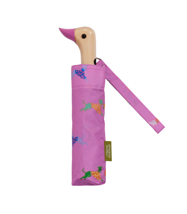 Original Duckhead Original Duckhead Duck Kompakt Şemsiye Dogs in Pink