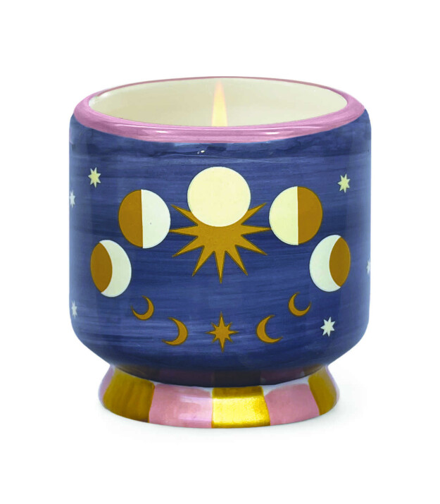 Paddywax Adopo Seramik Kutulu Mum (Ay Evreleri) // Jasmine - Rose