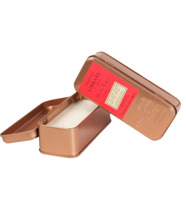 Paddywax Library Metal Kutu Mum // Charles Dıckens 56 gr - 2 Fitil