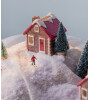 Paddywax No. Tütsü ve Tea Light Cabin Ev Mumluk // No: 05 Alpine Chalet