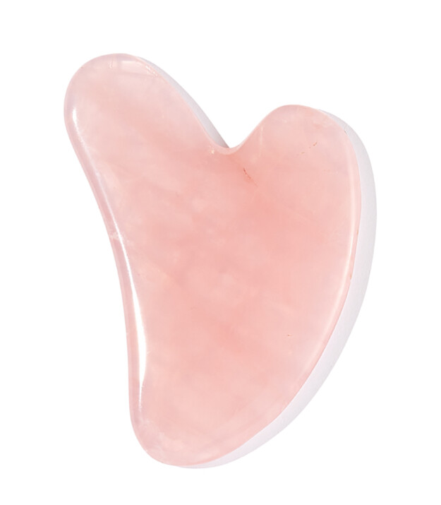 Pelcare Gua Sha Heart // Rose Quartz