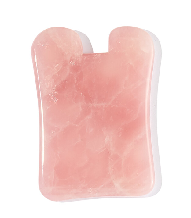 Pelcare Gua Sha Square // Rose Quartz