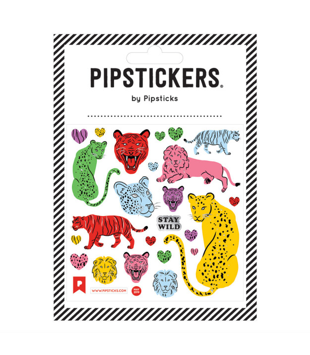 Pipsticks Sticker Set // Wild Cats