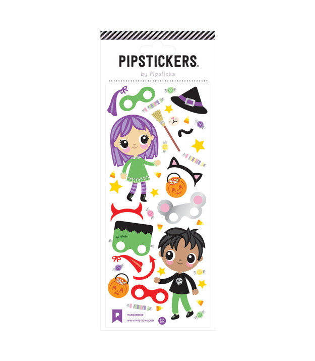 Pipsticks Sticker // Masquerade