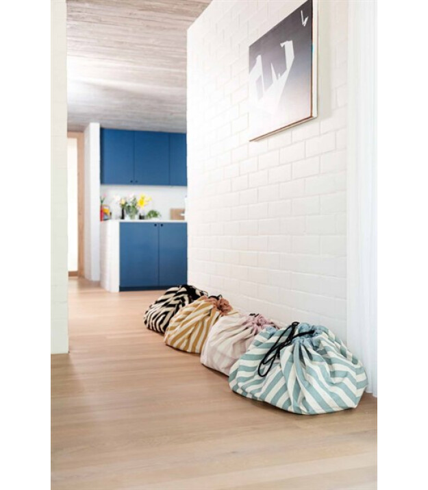 Play & Go Çanta ve Yer Matı // Stripes Mustard