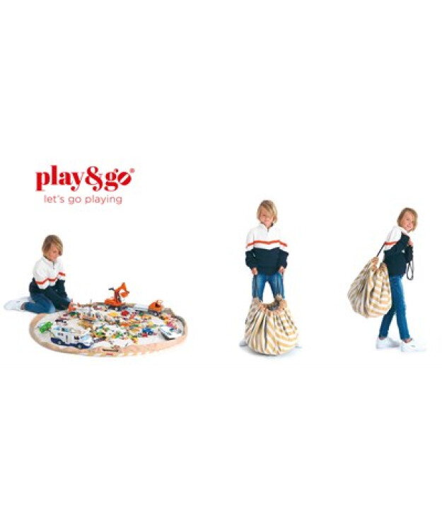 Play & Go Çanta ve Yer Matı // Stripes Mustard