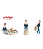 Play & Go Çanta ve Yer Matı // Stripes Mustard