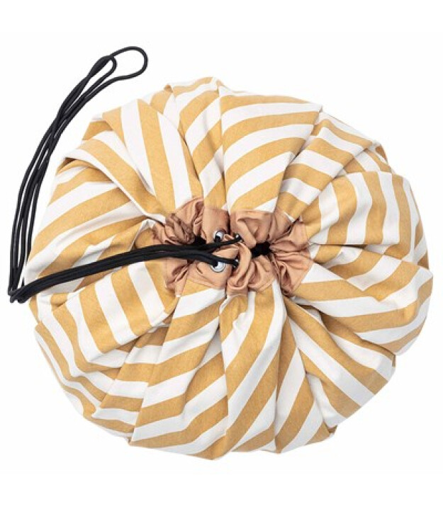 Play & Go Çanta ve Yer Matı // Stripes Mustard