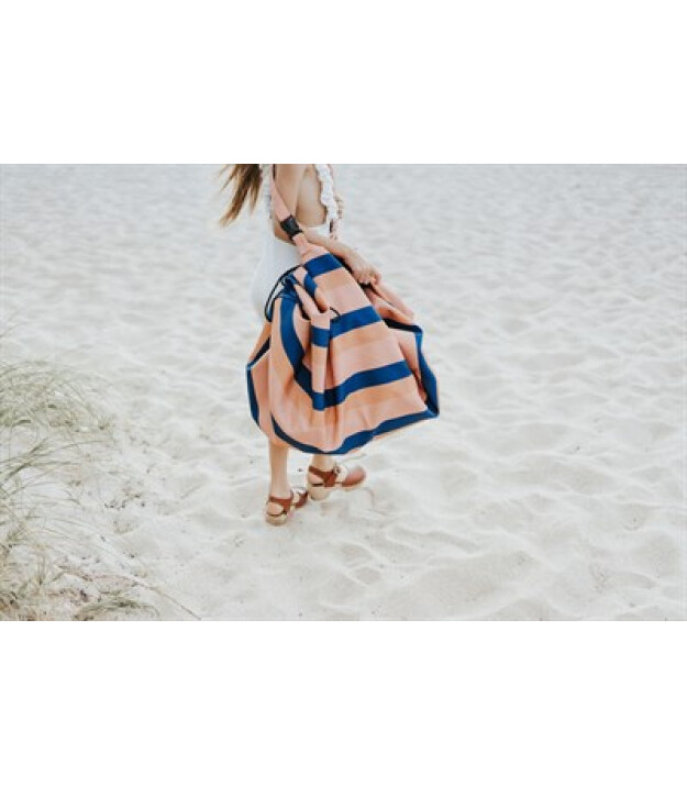 Play & Go Outdoor Çanta ve Yer Matı // Mokka Stripes