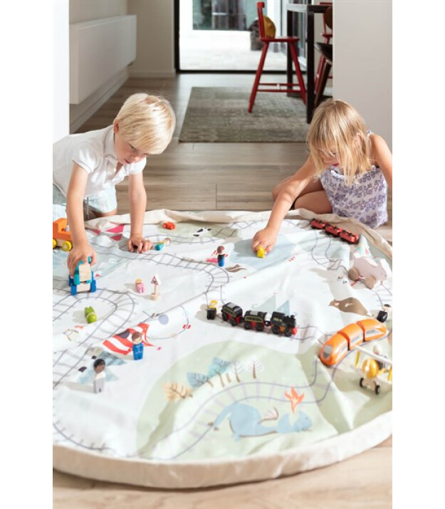 Play & Go Çanta ve Yer Matı // Trainmap