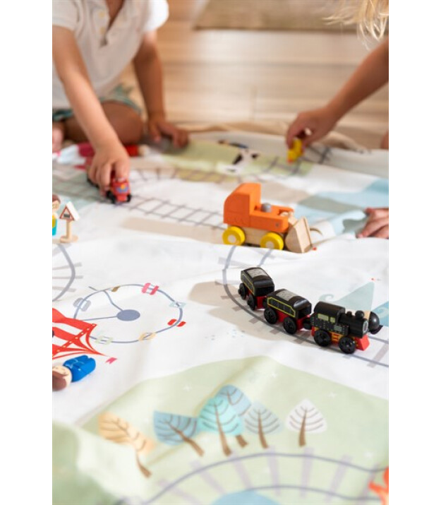 Play & Go Çanta ve Yer Matı // Trainmap