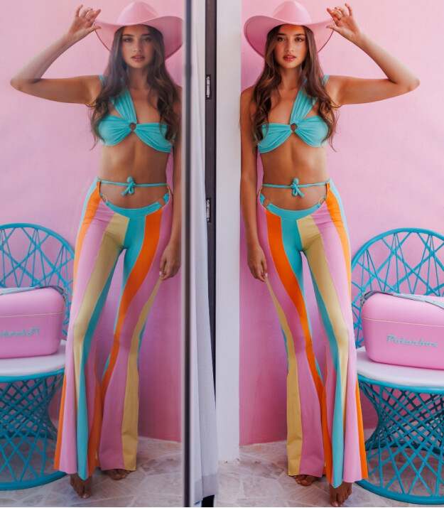 Polarbox Cooler Soğutucu &Ccedil;anta Pop Edition (20L) // Bubblegum Pink - Cyan