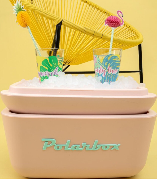 Polarbox Cooler Soğutucu &Ccedil;anta Pop Edition (20L) // Nude - Cyan