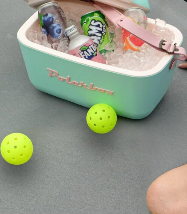 Polarbox Cooler Soğutucu &Ccedil;anta Classic (12L) // Sky Blue - Yellow