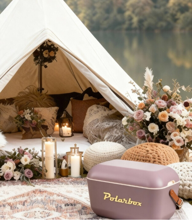 Polarbox Cooler Soğutucu &Ccedil;anta Gold Edition (12L) // Mauve