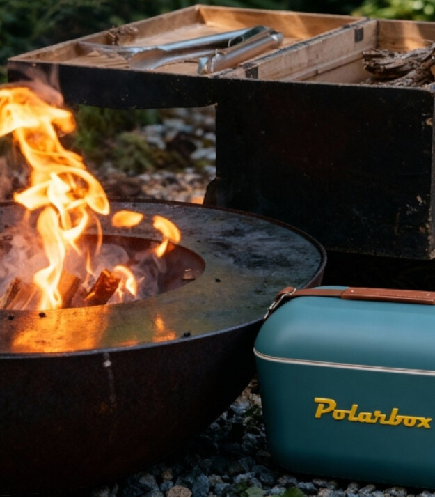 Polarbox Cooler Soğutucu &Ccedil;anta Classic (20L) // Marine - Mustard