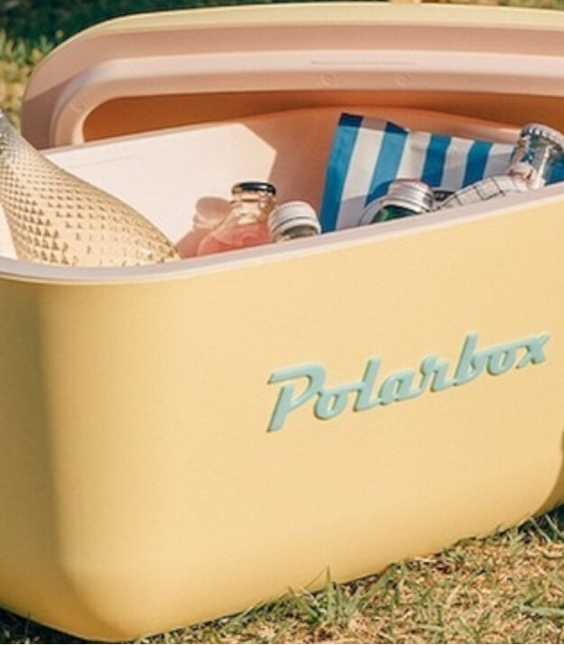 Polarbox Cooler Soğutucu &Ccedil;anta Classic (12L) // Amarillo - Verde Agua