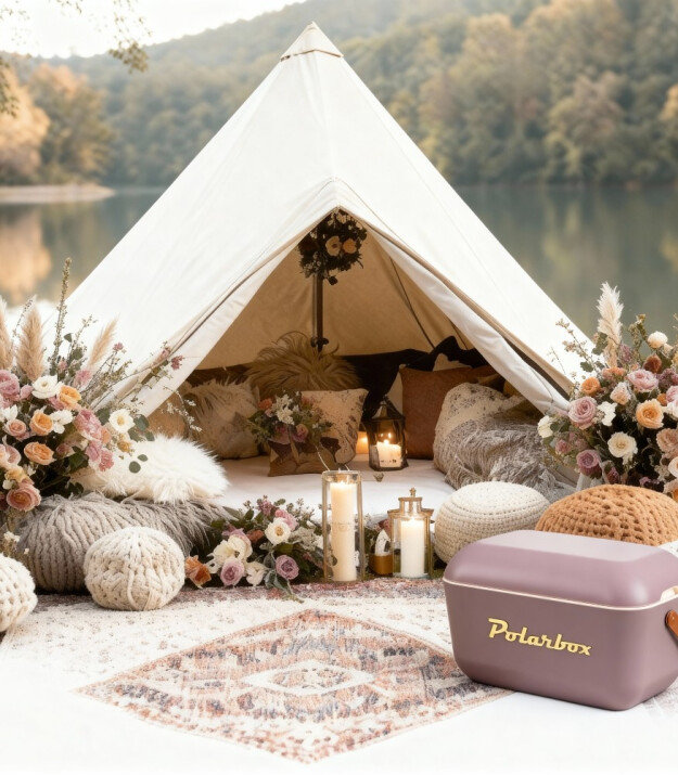 Polarbox Soğutucu Gold Edition (20L) // Mauve