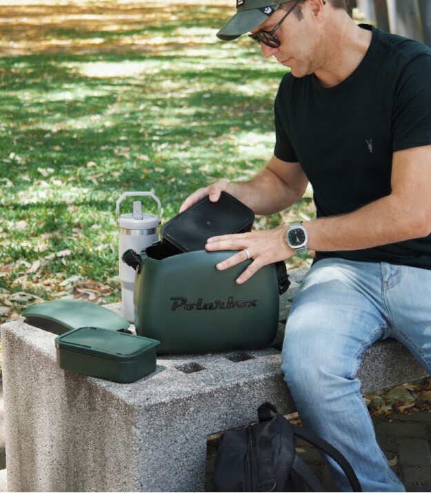 Polarbox CoolerBag Soğutucu &Ccedil;anta Special Edition (6L) // Verde Forest - Black