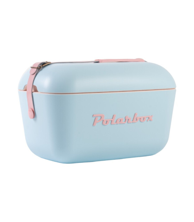 Polarbox Cooler Soğutucu &Ccedil;anta Pop Edition (12L) // Celeste - Rosa Baby