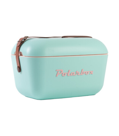 Polarbox Cooler Soğutucu Çanta Classic (12L) // Verde Agua - Rosa Baby