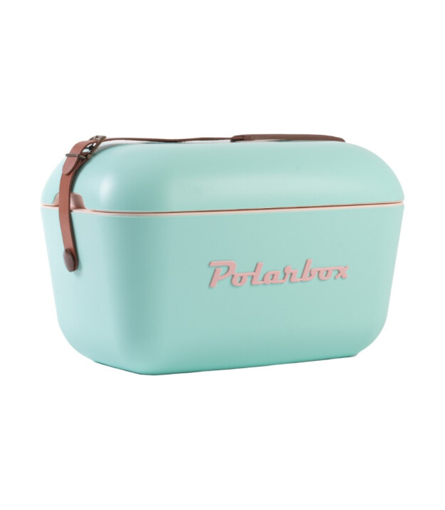 Polarbox Cooler Soğutucu &Ccedil;anta Classic (12L) // Verde Agua - Rosa Baby