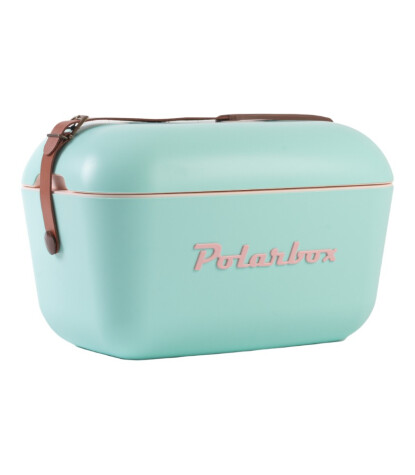 Polarbox Cooler Soğutucu Çanta Classic (20L) // Verde Agua - Rosa Baby