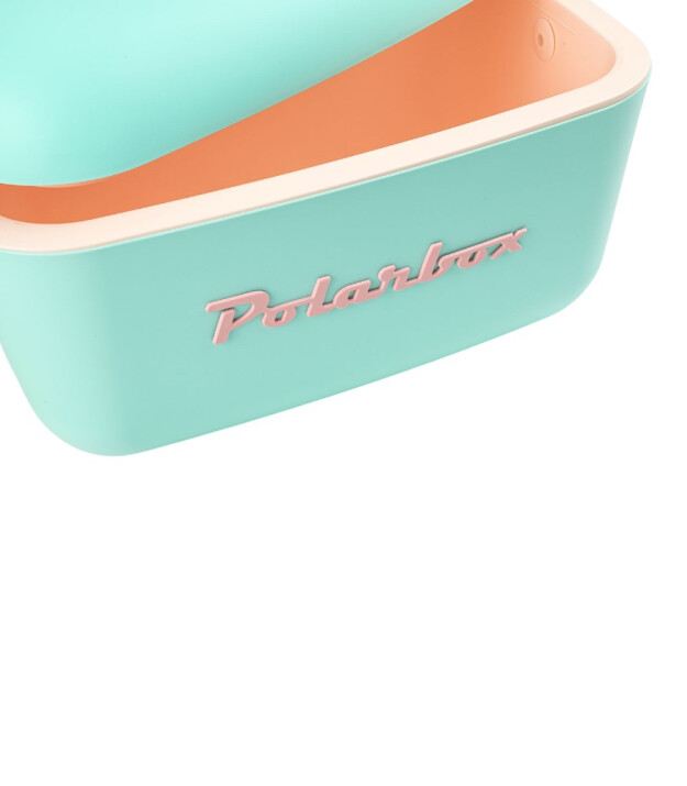 Polarbox Cooler Soğutucu &Ccedil;anta Classic (20L) // Verde Agua - Rosa Baby