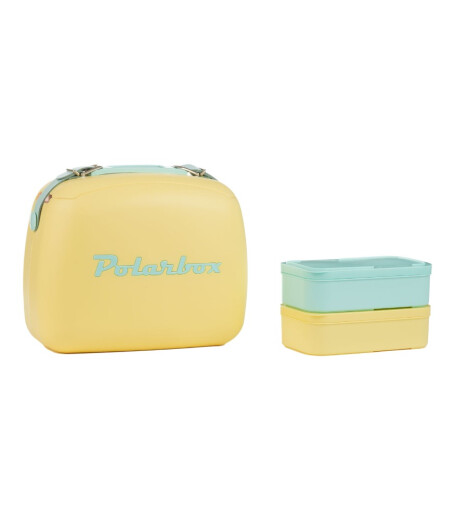 Polarbox CoolerBag Soğutucu &Ccedil;anta Pop Edition (6L) // Amarillo - Verde Agua