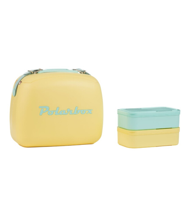 Polarbox CoolerBag Soğutucu &Ccedil;anta Pop Edition (6L) // Amarillo - Verde Agua