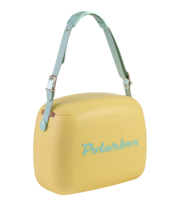 Polarbox CoolerBag Soğutucu &Ccedil;anta Pop Edition (6L) // Amarillo - Verde Agua