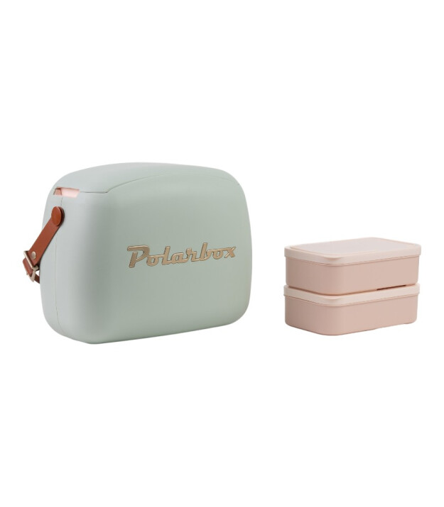 Polarbox CoolerBag Soğutucu &Ccedil;anta Classic (6L) // Matcha - Gold