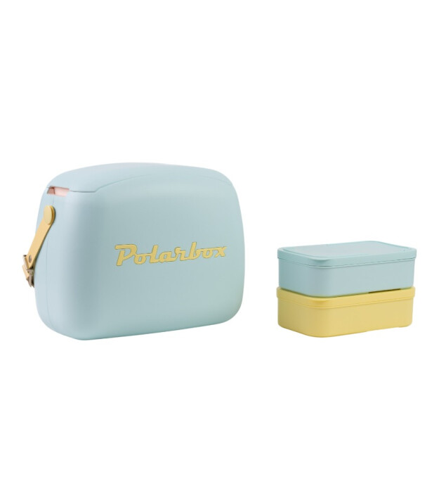 Polarbox CoolerBag Soğutucu &Ccedil;anta Pop Edition (6L) // Celeste - Amarillo